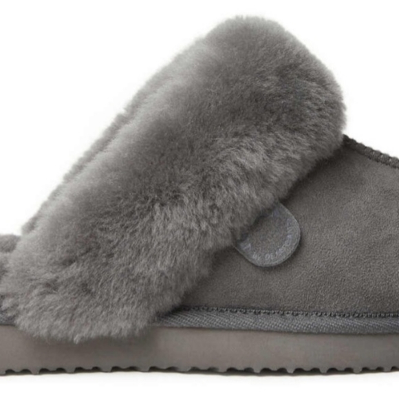 Dearfoams Fireside Genuine Sheepskin Slipper Women's 8W NWT - Picture 8 of 13